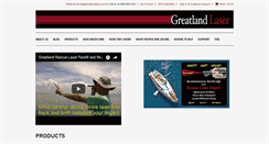 Desktop Screenshot of greatlandlaser.com